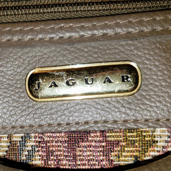 Jaguar Bags Vintage Jaguar Tote Bag Tapestry Material Euc Poshmark